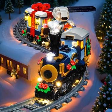 Imagem de BrickBling LED Light Kit Compatible with Lego Icons Holiday Express Train, Decorative Lighting Compatible with Lego 10361 (Excluding Model)