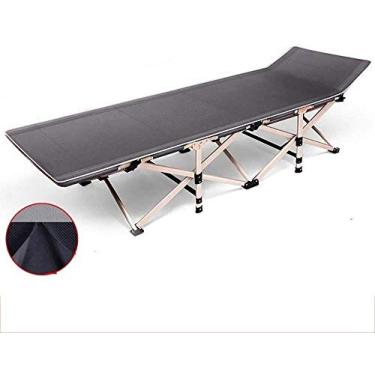 Imagem de Espreguiçadeira de jardim, cadeiras reclináveis para pátio, espreguiçadeira, cama de solteiro, cama de companheiro, cadeira de praia portátil para escritório, carga de 300 kg, comprimento 190 cm,