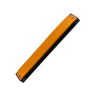 Imagem de Gaita profissional profissional de 24 furos polifônica Vibrato Harmonica Bonito Instrumento de Tocar