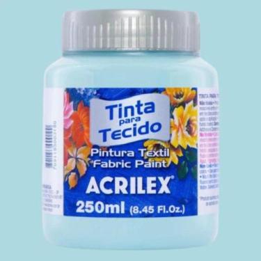 Imagem de Tinta para Tecido Fosca 250ml Acrilex - Cores Frias - 04125, HORTENCIA