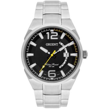 Imagem de Relógio ORIENT Masculino Prata MBSS1336 P2SX - Technos