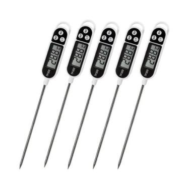 Imagem de Termômetro Digital De Cozinha 1-10P TP300 Para Carne, Cozimento, Churr