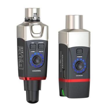 Imagem de Microfone dinâmico sem fio Xvive U35 30m de alcance 5,8 GHz