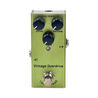 Imagem de Pedal De Guitarra Elétrica Mini Overdrive Distortion Chorus Vintage Ph
