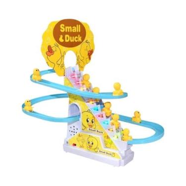 Imagem de Brinquedo Educativo De Montanha-Russa Elétrica Para Crianças Com Luz E