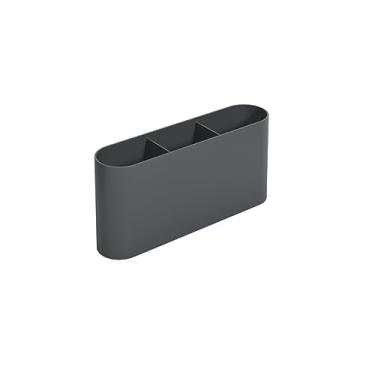 Imagem de Coza - Escorredor de Talheres Flat Coza 6 x 23,5 x 10cm - Cinza Escuro