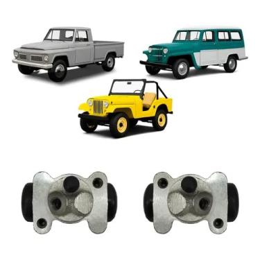 Imagem de Cilindro Roda Rural Willys F75 Traseiro (par) 1960/1982
