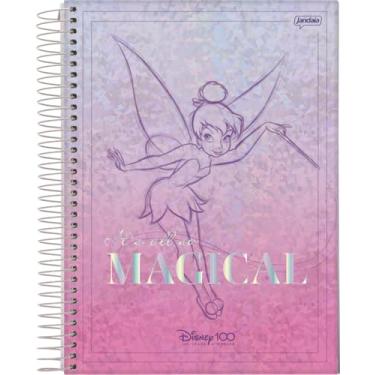 Imagem de Caderno Espiral Univ CD 10 Matérias 160 Fls Disney 100TH Fada FSC Jandaia