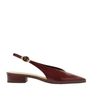 Imagem de Sapatilha Anacapri Slingback Salto Bloco Verniz-Feminino