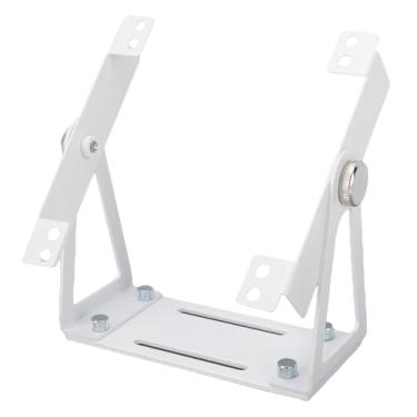 Imagem de VBESTLIFE Suporte de Ventilador Giratório de 360 ​​°, Suporte de Ventilador de Computador Multiuso Em Liga de Alumínio Com Slots de Montagem de Parafuso Pré-perfurados para Ventiladores de (Branco)