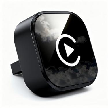 Imagem de Adaptador automotivo sem fio CarPlay/Android – Converte com fio de fábrica para dongle CarPlay Plug & Play, ajuste para carro, controle estável e sem atraso, suporta controle original do carro para