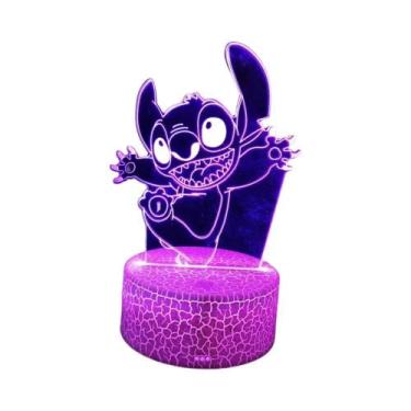 Imagem de Luz Noturna 3D Para Quarto Infantil, Luz LED RGB Acrílica Que Muda De 