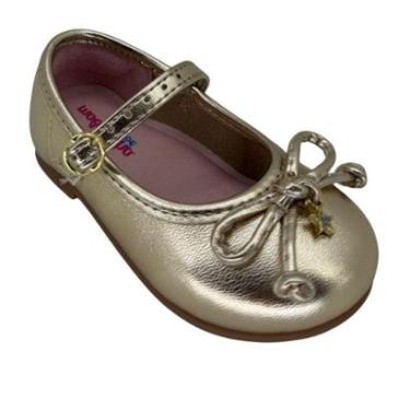 Imagem de Sapatilha Molekinha Brilho Italia 21061065 - Infantil-Feminino