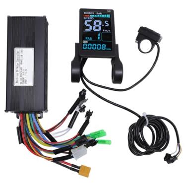 Imagem de Alomejor Controlador de 3 Modos Com Tela LCD, Medidor de Painel de Controle de Bicicleta Elétrica Compatível Com 36V 750W 48V 1000W Motors