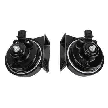 Imagem de aqxreight Buzina de Carro 12V 110db Buzina Super Elétrica Alta Baixa de Veículo Placas de Suporte de Substituição Tem de CarroKit de de Carro 12VBuzina de ElétricaKit de Elétrica 12V Dupla de 12VÁgua