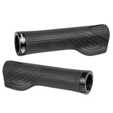 Imagem de GORIX Bicicleta Ergo Grips 130 mm φ22,2 mm TPR Bloqueio de Luz no Guiador Bicicleta de Montanha E-Bike (GQZ-Flow)