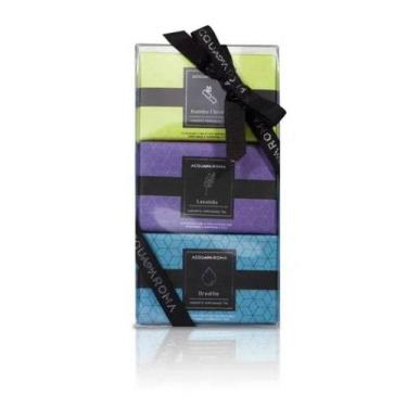 Imagem de Kit Sabonete em Barra Acqua Aroma Dia a Dia 75g Bambu Chinês, Lavanda,