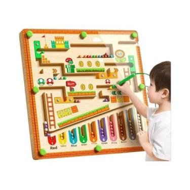 Imagem de Quebra-Cabeça Magnético Para Crianças De 3 Anos, Bola De Caminhada Par