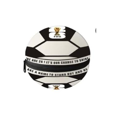 Imagem de FIFA Conjunto de travesseiros de viagem – Almofadas de viagem confortáveis para aviões, viagens de carro ou trem para crianças – Design de futebol americano