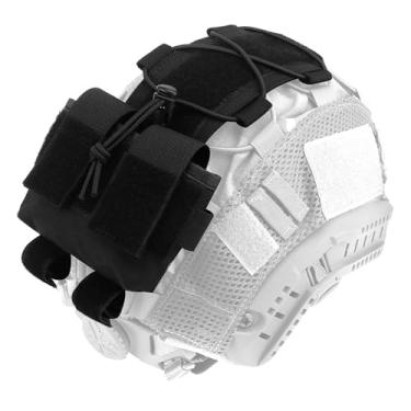 Imagem de Bolsa de contrapeso tático para capacete Airsoft para capacete MK2 NVG visão noturna bolsa acessórios de armazenamento