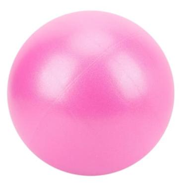 Imagem de Chiffonade Bola de exercício antiderrapante de 25 cm para ioga e pilates - pequena bola de estabilidade para treinamento de força central, academia em casa, exercícios de equilíbrio (rosa)