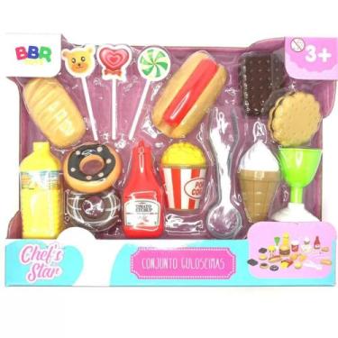 Imagem de 15 Peças Hot Dog Cjt Guloseimas 689-1 - BBR TOYS R2961