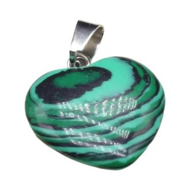 Imagem de Pingentes De Cristal Em Forma De Coração De Quartzo Rosa Turquesa E Am