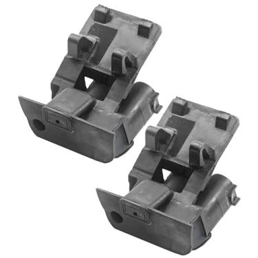 Imagem de Bocais de lavagem de para-brisa dianteiros compatíveis com BMW X1 X5 X6 de 2006 a 2015 - jatos de pulverizador de água do limpador substituem 7183343 7161469 por Click&Fit 2 peças