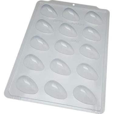 Imagem de Forma de Acetato Simples Grande Ovo Liso 50g BWB Ref 3623/SP221 un