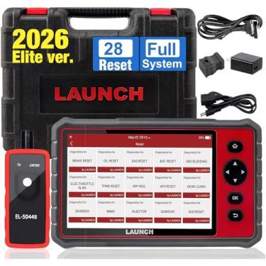 Imagem de Scanner OBD2 de sistema completo LAUNCH CRP909e 2024, ferramenta de diagnóstico de nível OE, scanner de redefinição de 28+, codificação por injetor, sangramento ABS, atualização gratuita de 2 anos