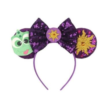 Imagem de Tiara De Orelhas De Girassol Camaleão Rapunzel Para Mulheres E Meninas