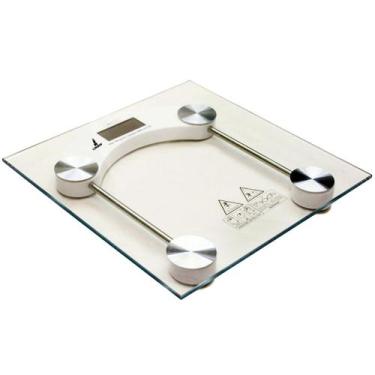 Imagem de Balança Peso Corporal Digital Quadrada Banheiro Academia Consultório a