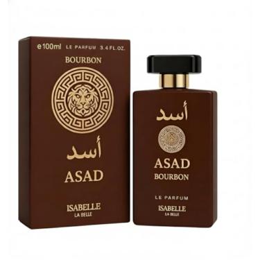 Imagem de Perfume Arábe Asad Bourbon Isabelle La Belle 100ml, Amadeirado com Notas de Pimenta Rosa, Âmbar e Lavanda