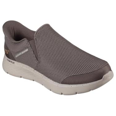 Imagem de Skechers Tênis masculino Hands Free Slip-ins Go Walk Flex-Ojai, Caqui, 40