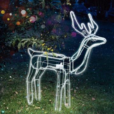 Imagem de Armação Rena Macho de Led C/ Movimento Grande - 110v - Wincy - Natal