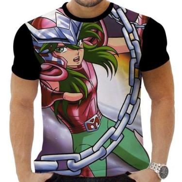 Imagem de Camiseta Camisa Personalizada Anime Cavaleiros do Zodíaco 13 - Zahir S
