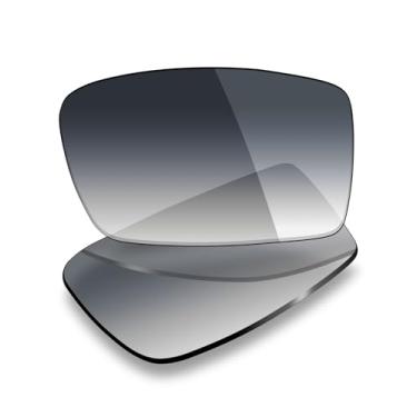 Imagem de Mryok Lentes de reposição UV400 compatíveis com óculos de sol Arnette After Party AN4158 62 mm, HD Polarized, proteção UV, resistente a impactos e ajuste perfeito - Cinza degradê matiz