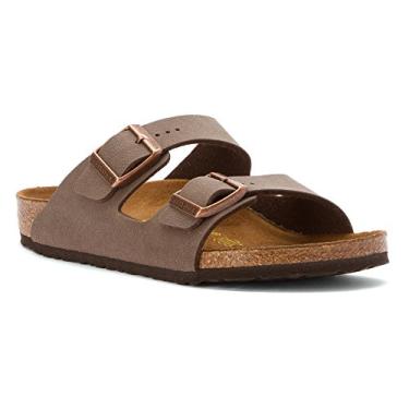 Imagem de Birkenstock Sandália Arizona Cork Palmilha (Bebê/Criança Pequena/Criança Grande), Mocha, 27 EU (9-9,5 M EUA Infantil)