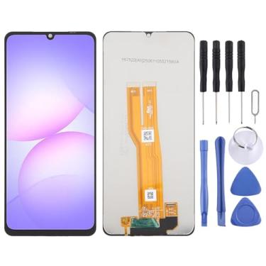 Imagem de Hiregolish Peças de reparo de tela LCD para celular para Samsung Galaxy A07 4G SM-A075F Tela LCD original com digitalizador montagem completa, conjunto de substituição com kits de reparo