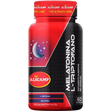 Imagem de MELATONINA + L-TRIPTOFANO ALICAMP 60 caps-Unissex