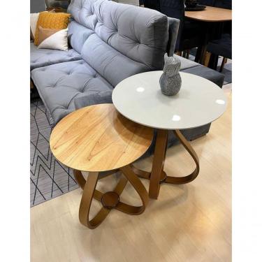 Imagem de Mesas De Apoio Decorativas - Roma - Jacaré Móveis