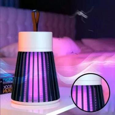 Imagem de Lâmpada Armadilha Elétrica Anti Mosquitos Eletrônico Luminária Repelen