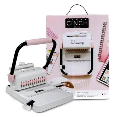 Imagem de Encadernadora The Cinch Rosa Furo Quadrado We R - wer