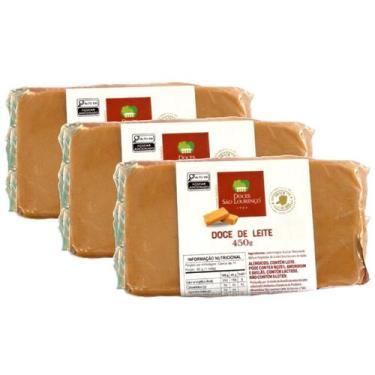 Imagem de Kit c/ 3und Doce de Leite Puro em Massa SÃO LOURENÇO 450g