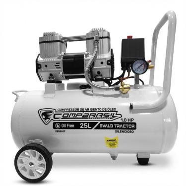 Imagem de Compressor Port Isento 5,4 PES 1,0HP 25L EVALD TRACTOR COMPBRASIL
