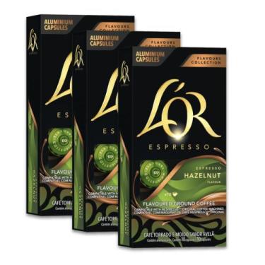 Imagem de 30 Cápsulas Café Nespresso Espresso Hazelnut L'or - 11881