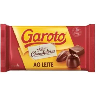 Imagem de Chocolate garoto ao leite 1 kg, Ao leite