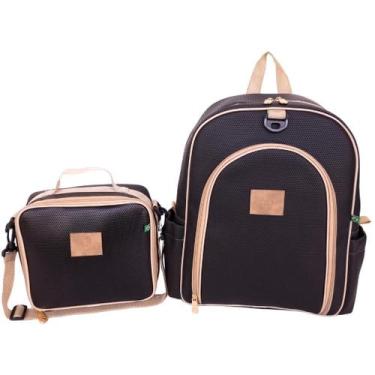 Imagem de Kit Mochila Dia A Dia Academia Masculino Feminino Bolsa - Miellu