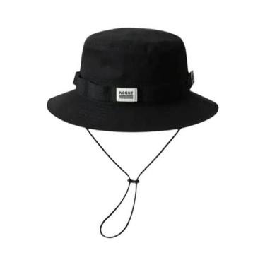 Imagem de Chapéu De Aba Larga Com Proteção UV, Ajustável, Respirável, Para Pesca