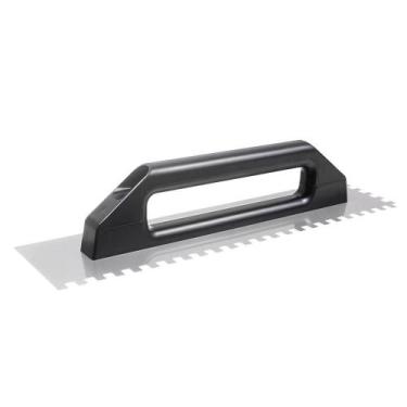Imagem de Desempenadeira Aço Dentada Cortag, 48x12cm, Dentes 10x10mm, Cabo Plást